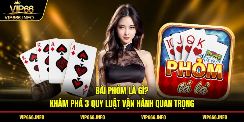 Bài phỏm là gì? Khám phá 3 quy luật vận hành quan trọng