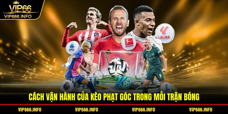 Cách vận hành của kèo phạt góc trong mỗi trận bóng