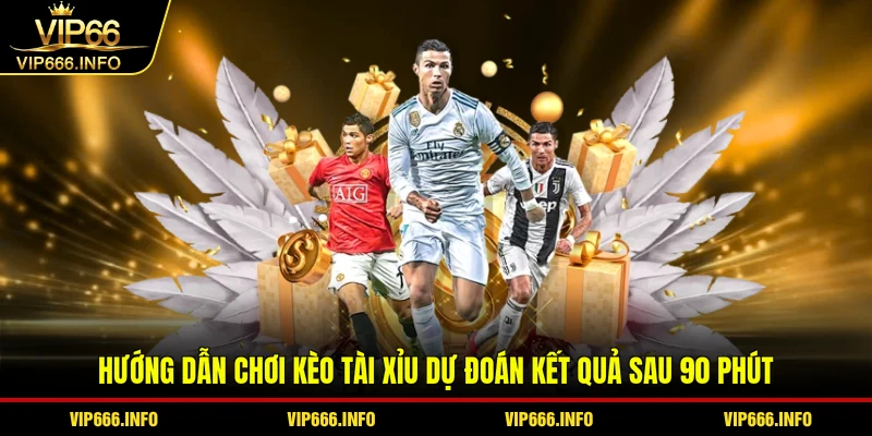 Hướng dẫn chơi kèo tài xỉu dự đoán kết quả sau 90 phút